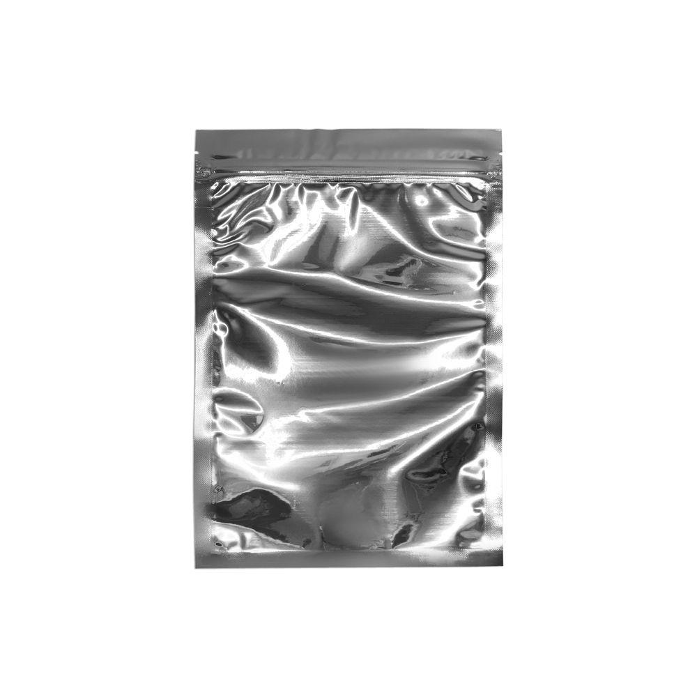 Aluminium Foil Zip Lock Bags - 50 Pieces - Resealable Bags - S | Shop ...