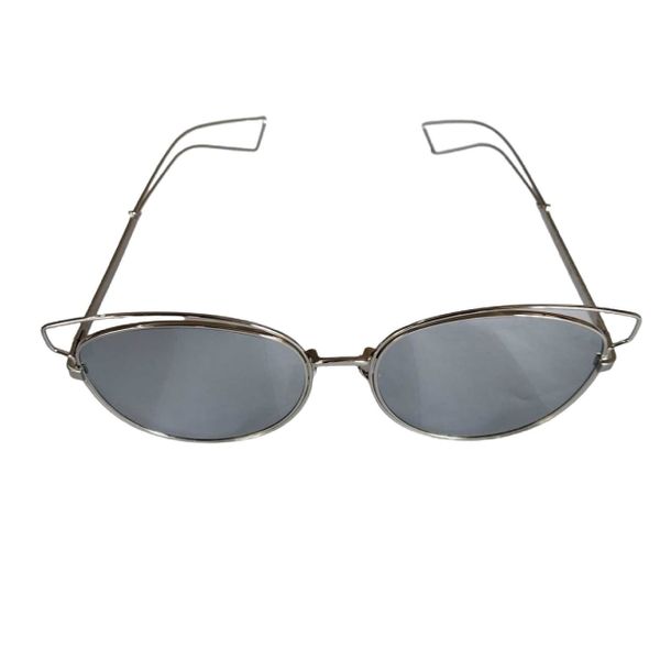 Modern Polarized Fashion Metal Frame Cat Eye Shades Eyewear Sunglasses