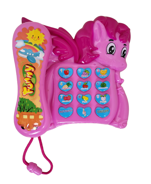 Unicorn Funny Phone For Kids And Baby Educational With Lights And Sound