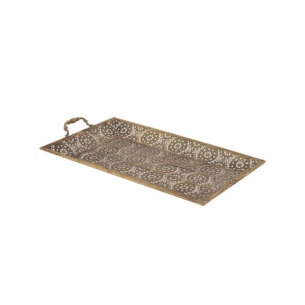 MC - Rectangular Gold Tray