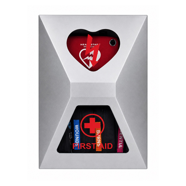 Ventria Cyber Aed and First Aid Cabinet with Alarm