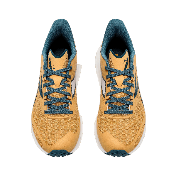 Diadora Frequenza Men's Running Shoes - Kumquat/Meditterranea