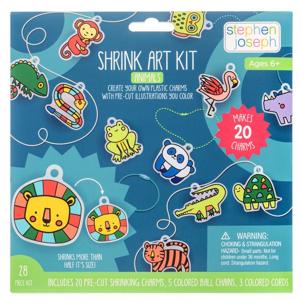 Stephen Joseph Shrink Art Kit Zoo