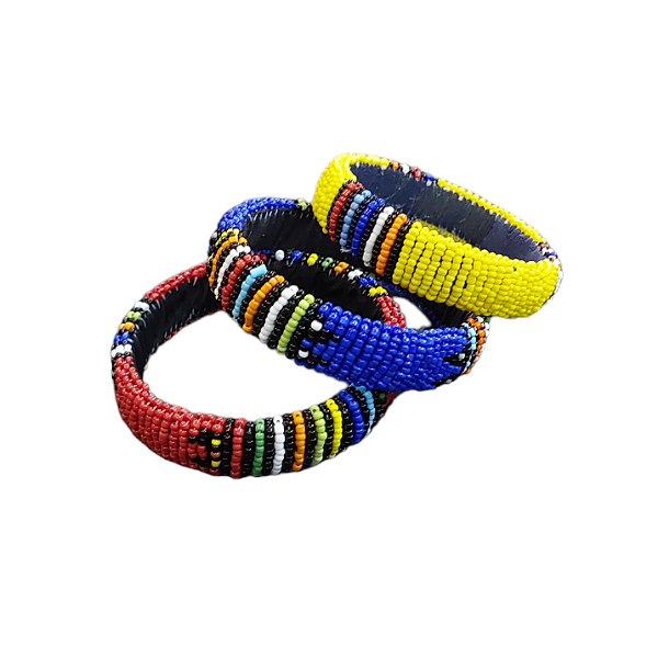 African Traditional Bangles - 3 Piece 