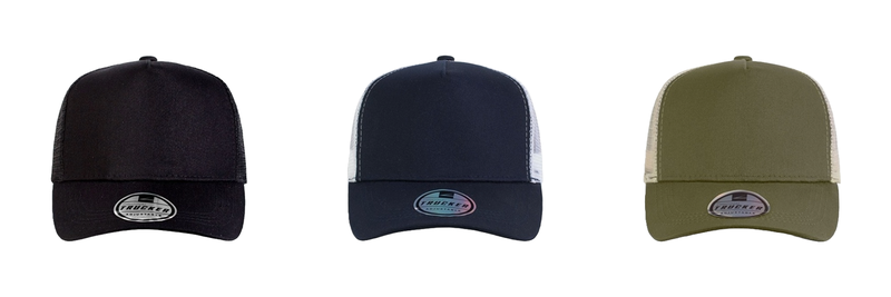 Trucker Caps - Pack of 3 Assorted Colours