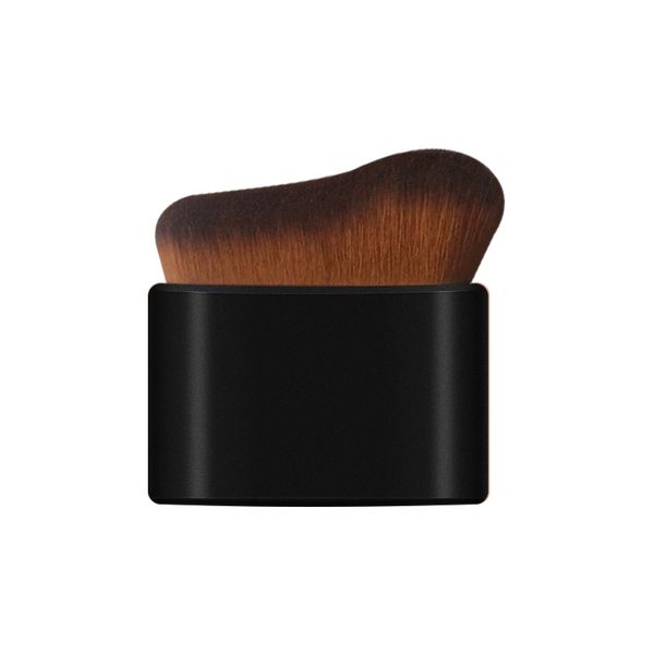 Wavy-shaped makeup foundation brush