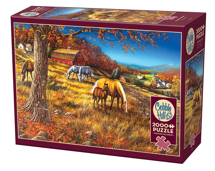 Cobble Hill Hillside Gathering 2000 Piece Puzzle