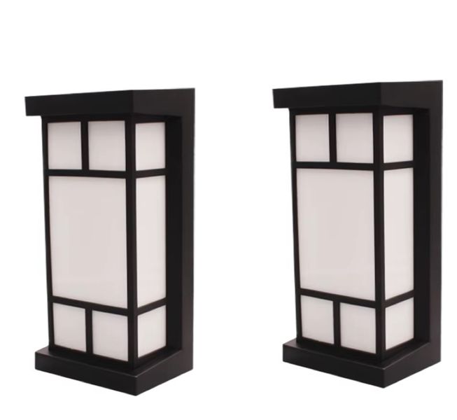 2 Pack-Simple LED Wall Lamp Suitable for Indoor and Garden Decoration 20W