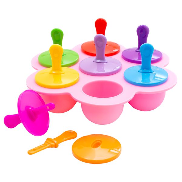 Mold Silicone Pop-Up Container - Popsicle Mold - Kids Ice Cream - Ice Pop