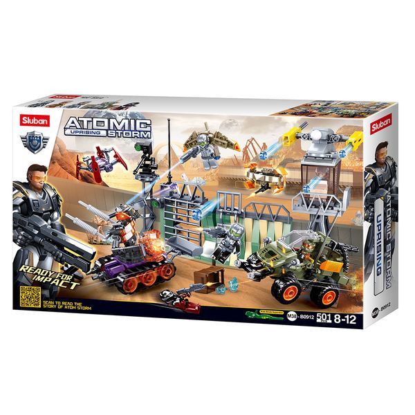 Sluban Building Set: Atomic Storm - 501 Pieces