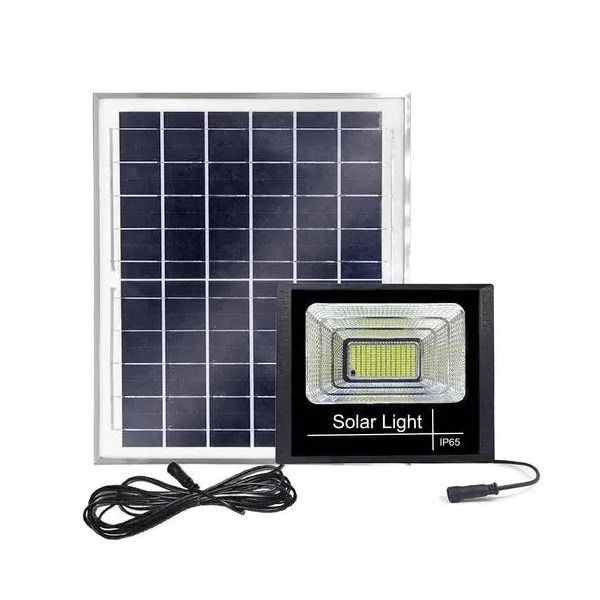 Solar Powered 100W Flood Light with Separate Panel