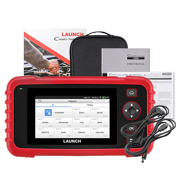 Launch Creader CRP123X V3.0- 4 System Diagnostic Tool + 7 Special Functions