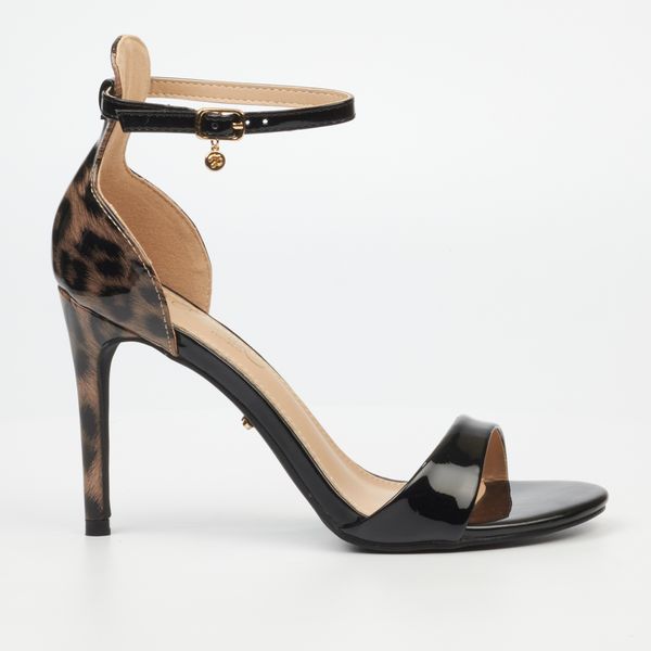 Miss Black Women Black Patent PU