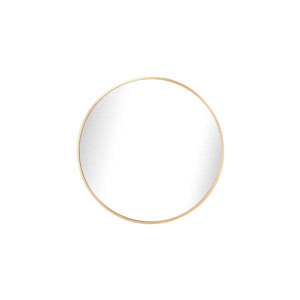Paramount Mirrors and Prints - Round Aluminium Mirror Small 500 - Gold