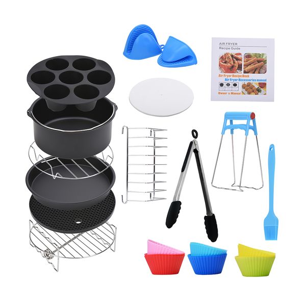 Maisonware Universal Air Fryer Accessories Set – 125 pieces