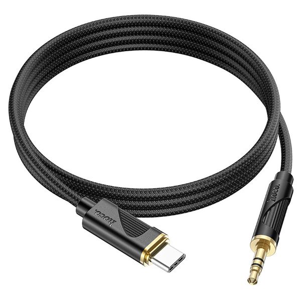 USB C to 3.5mm Audio Aux Jack Cable,Type C Adapter to 3.5mm 1m hoco-UPA30-G