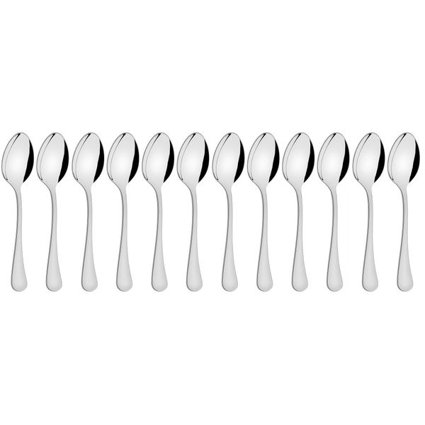 Tramontina 12 Piece Tea Spoon Zurique Range Stainless Steel Dishwasher Safe