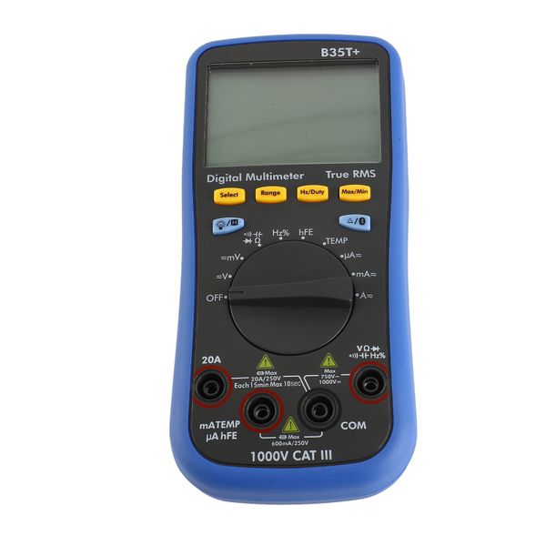 Multimeter 6000 Counts True RMS AC DC Voltage Current Tester