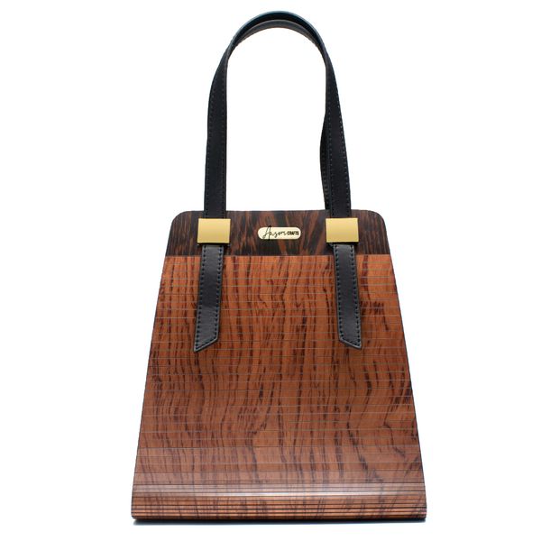 Vintage Handbag- Burma Padauk Wood
