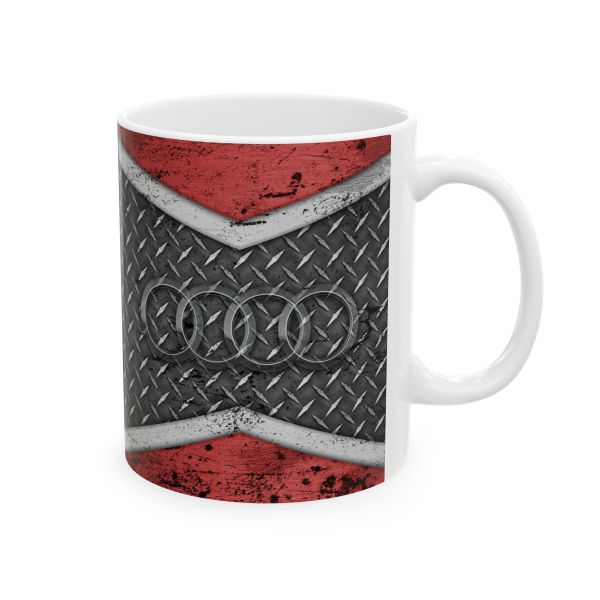 Imaging Architects Audi Grunge Ceramic Mug, 11oz