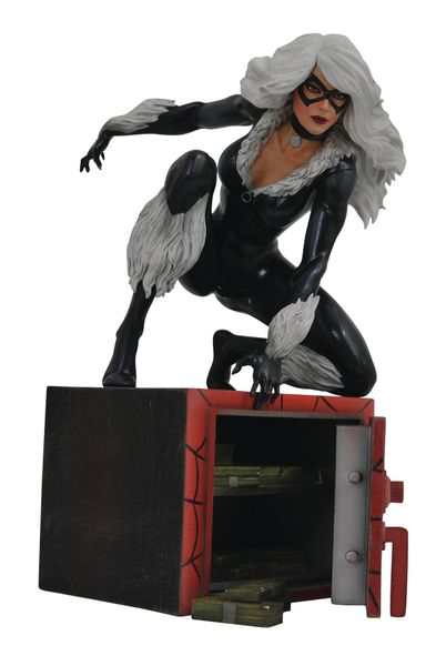 Marvel Gallery Comic Black Cat Comic PVC Statue