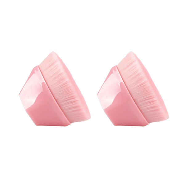 Flawless Foundation Makeup Brush - Pack of 2 in Pink