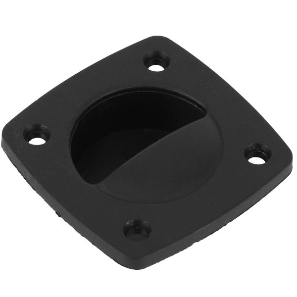 Black Marine Deck Hatch Pull Handle for Yacht