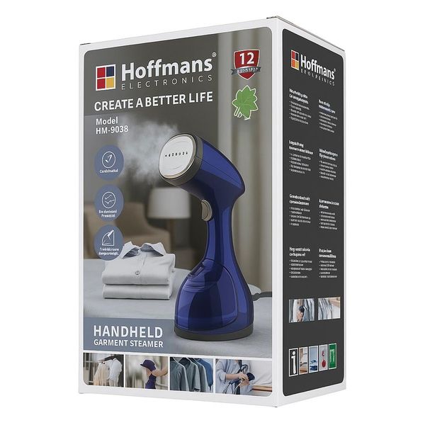 Hoffmans Hand Hold Garment Steamer with Metal Mini Wallpaper