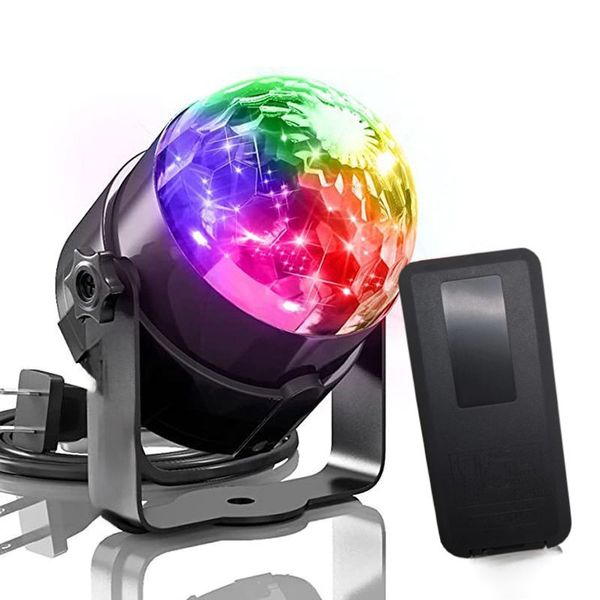 Led Sound Activated Party Lights with Remote Control DJ Lighting Disco Ball