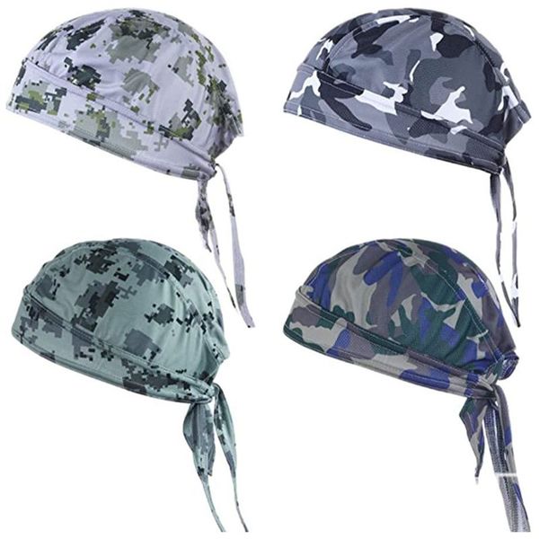 Sunscreen Helmet Lining Cap Bandana Headband Scarf Summer Men Running