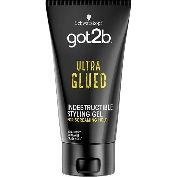 Got2b Ultra Glued Indestructible Styling Hair Gel, 150ml