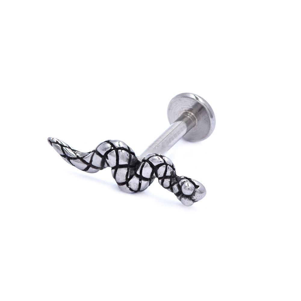 Androgyny Single Snake Cartilage Piercing Stainless Steel Buy