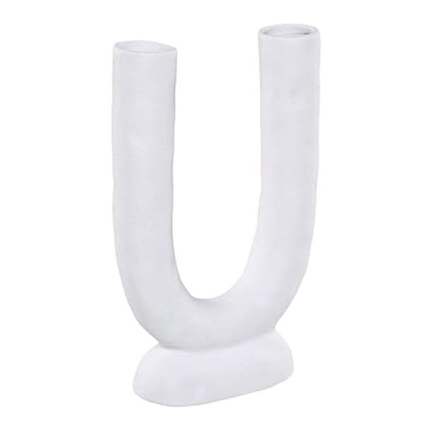 Modern Flowers Vase Candlesticks for Living Room Office Decor - U-shape