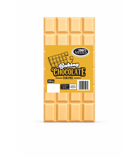 Caramel Melting Baking Chocolate 4 x 250 g - Modaks