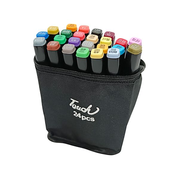 Profesional Art Marker Set with Dual Tips