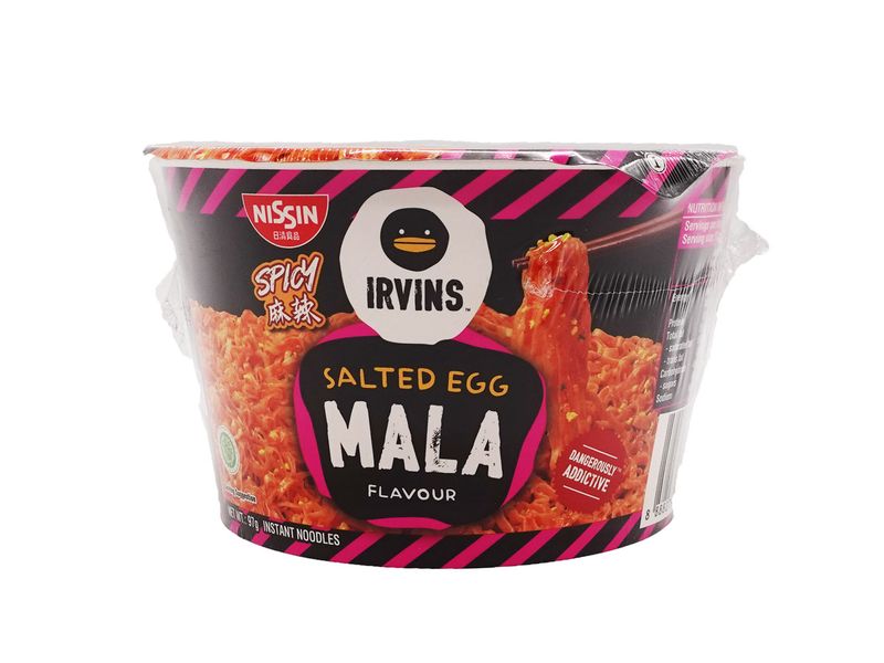Nissin Saletd Egg Mala Flavour Bowl 110g