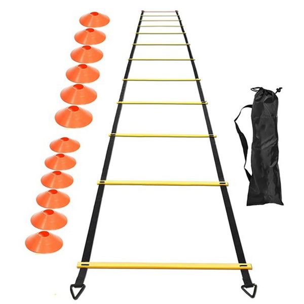 Agility Ladder Set Training Ladder With 12 Training Disc For Soccer