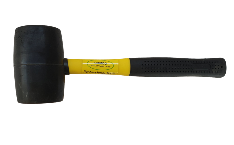 Camco White Rubber Mallet 450g - Poly Handle