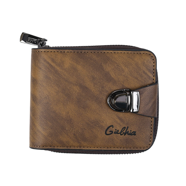 Men's Leather Front Pocket Bifold Wallet