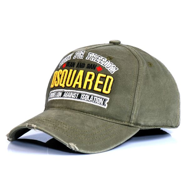 DSQ2 Classic Men's Baseball Cap Embroidered Hat Trucker Cap