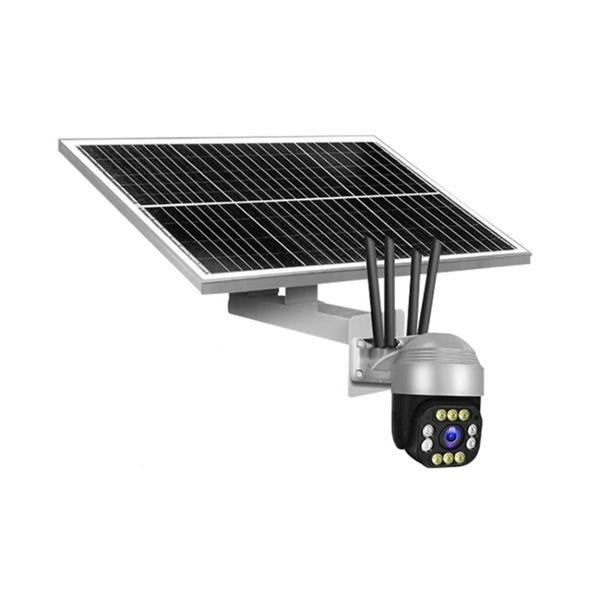 Outdoor 2MP 40W Solar Powered Surveillance Smart Security Camera