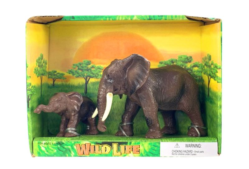 2 Piece Elephant in Open Box