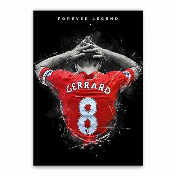 Gerrard Forever Legend Poster - A1