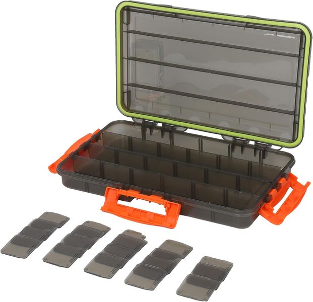 Talon Tackle Large Fishing Tackle Storage Box Adjustable Compartments