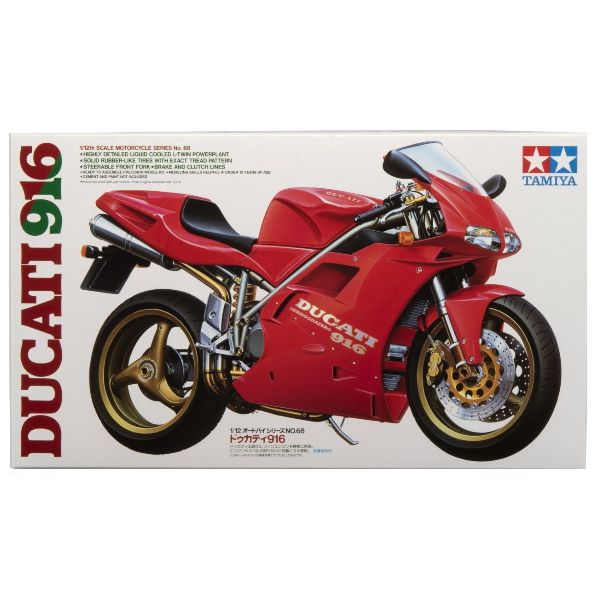 Tamiya 1/12 Ducati 916 Motorcycle Plastic Model Kit Shop Today. Get