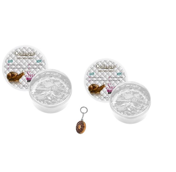 Collagen Snail Gel 300ml x 2, &amp; Fancy Keyring