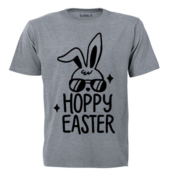 Hoppy Easter - Cool Bunny - Adults - T-Shirt