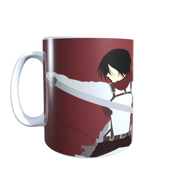 Mikasa Ready - Attack on Titan Coffee Mug