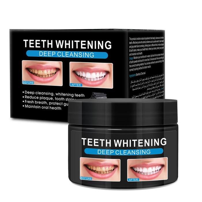 Advanced Teeth Whitening Charcoal Powder 60g Shop Today. Get it