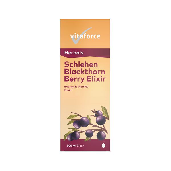 Vitaforce Schlehen Blackthorn Berry Elixir -500ml